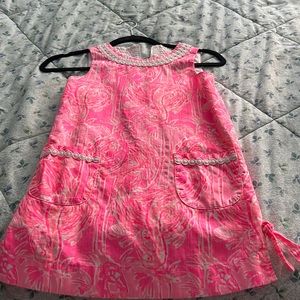 Lilly Pulitzer girls classic shift dress size 7